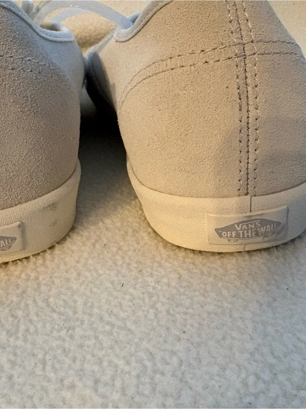 Vans Classic Low-Top Canvas Sneakers in Off-White